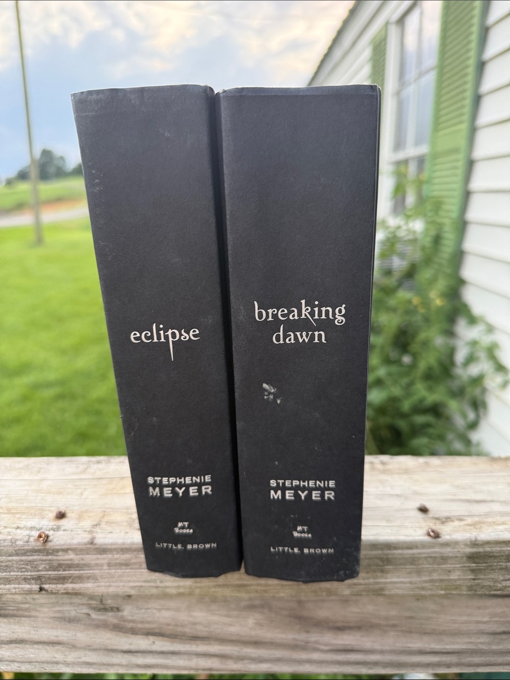 Set of twilight books eclipse and breaking dawn